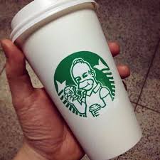 Starbucks Becher Aufgepimpt Von Soo Min Kim Starbucks Neue Abenteuer Sirenen
