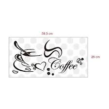 Gambar grafiti 3d hitam putih simple dan keren igo. Oem Coffee Cafe Wall Stiker Dekorasi Dinding Terbaru Agustus 2021 Harga Murah Kualitas Terjamin Blibli