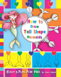 See mermaid tail drawing stock video clips. How To Draw Tail Shape Mermaids Easy And Fun Step By Step Drawing And Activity Book For Kids Mermaid Tail Shape Concepts Space Emin J 9781717851697 Amazon Com Books