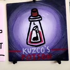 Emperor S New Groove College Canvas Painting Kuzco S Poison College Canvas Paintings Canvas Painting Painting