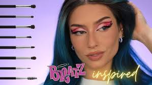 BRATZ INSPIRED MAKEUP TUTORIAL USING LARUCE BRUSHES