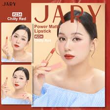 SON THỎI LÌ JARY POWER MATTE LIPSTICK 234 CHILLY RED