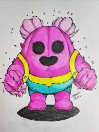 Pin By Andrei Triboi On Brawl Stars Star Coloring Pages Brawl Star Art