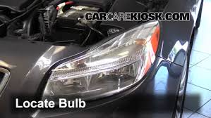Headlight Change 2011 2017 Buick Regal 2011 Buick Regal Cxl 2 0l 4 Cyl Turbo Flexfuel