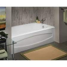 Check spelling or type a new query. American Standard Cadet 5 Ft Alcove Rectangular Enamel Steel Bathtub With Right Hand Outl The Home Depot Canada