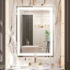 Keonjinn 24x36 Inch Led Bathroom Mirror