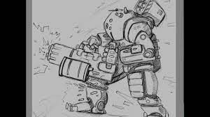 Comment dessiner une robe de princesse ? Dessiner Un Robot De Combat Pour Le Projet Space Mercs Youtube