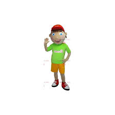 Check spelling or type a new query. Young Boy Mascot With A Green And Yellow Outfit Sizes L 175 180cm