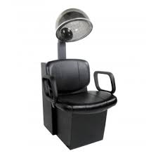 The most common hair dryer chair material is cotton. Salon Dryer Chairs Hooded Dryer Chairs For Hair Salons