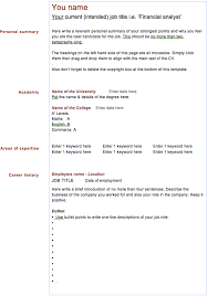 Curriculum vitae format fotolip rich image and wallpaper. Blank Cv Template Template Free Download Speedy Template