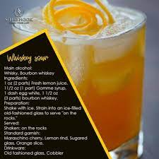 Whiskey Sour Main Alcohol Whisky Bourbon Whiskey Ingredients 1 Oz 2 Parts Fresh Lemon Whiskey Ingredients Fresh Lemon Juice Bourbon Whiskey