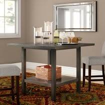 The counter height is typically 32 to 34 in., but what's actually more important is your sink height. 36 X 36 Counter Height Table Wayfair