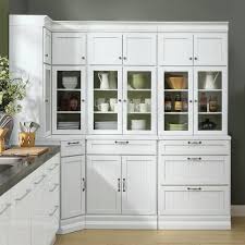 Home Decorators Collection Martingale True White Beadboard 3 Drawer Modular Storage Cabinet Sk19194b Tw The Home Depot Beadboard Kitchen White Beadboard Kitchen Storage