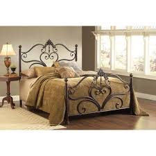 Hillsdale Furniture Newton King Bed, Antique Brown