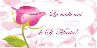 La Multi Ani De Sf Maria Home Decor Decals Birthday Cards Holiday