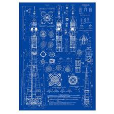 Super Secret Rocket Ship Blueprint Wall Decal Blueprints Super Secret Wall Decals