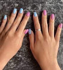 Fine Line Nails Harry Styles Nails Fashion Nails Acrylic Nails Coffin Short
