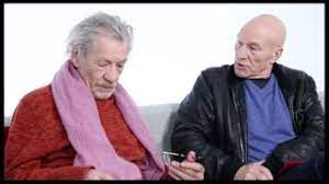 Maybe you would like to learn more about one of these? Besties Ian Mckellen Patrick Stewart On Envy Star Trek Costumes The Gandalf Face Youtube