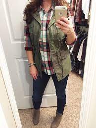 Military Vest And Flannel Vest Outfits Military Vest Outfit Green Vest Outfit