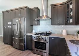 Ready To Assemble Charcoal Gray Shaker Cabinets Shaker Cabinets Stained Kitchen Cabinets Rta Kitchen Cabinets