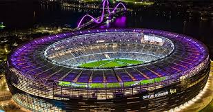 The highest afl crowd is 59,608 for the afl preliminary final in september 2018 between west coast eagles and melbourne. Optus Stadium News Perth Stadium Austadiums
