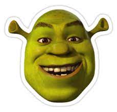 A Small Shrek To Aid You In Your Journeys Also Buy This Artwork On Stickers Apparel Phone Cases And More Snapchat Funny Meme Stickers Funny Stickers