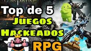 Bienvenidos a mundoperfecto.net la mejor web de juegos apk mod full para android completamente gratis! Los Mejores Juegos Rpg Hackeados Especial 40sub Youtube