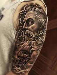 Pin On Poseidon Tattoos