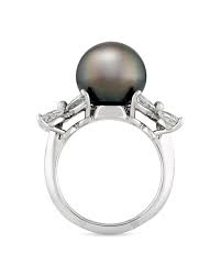 Antique Black And White Pearl Ring Tiffany Co Tahitian Pearl Diamond Ring Rings Type Jewelry M S Rau Antiques Pearl And Diamond Ring Rare Engagement Rings Pearl Ring