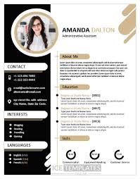 Write the objective of your resume according to the job you are looking write personal, educational, and experience details 6 Best Creative Resume Templates For Freshers In Ms Word
