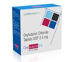 STERIS PHARMA | Oxybutynin 2.5mg – Treatment for Overactive Bladder &  Urinary Urgency Steris Healthcare.