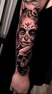 Day of the dead 💀 #inktothevoid #grandeprairietattoo #canadatattoo Using  @salvetattooproducts @inkto.thevoid @inkirongrandeprairie @inkso_tattoo  @kwadron @canadatattoosupply @xtremetattooink