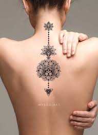 Aiyana Tribal Lotus Mandala Temporary Tattoo Tattoos Tattoos For Women Bohemian Tattoo