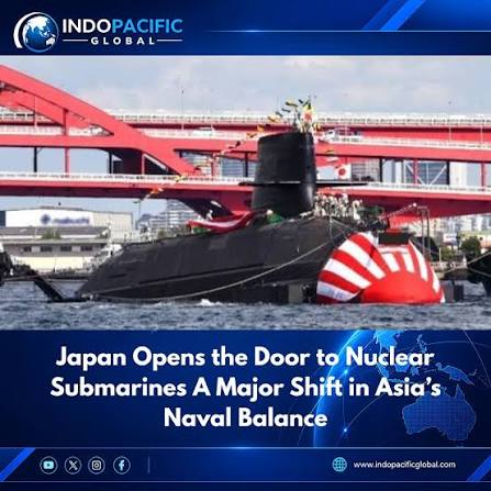 Japan Considers Nuclear Submarines as China Expands Across the Pacific  Japan's consideration of nuclear-powered submarines would mark a major  shift in its maritime strategy. The proposal reflects a ba