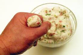 Properly prepared pollock can be appealing to both fish lovers and those who don't really care for the taste of most fish, because pollock has a mild flavor and low fat content. Making Fish Paste At Home Red Cook Cooking Fishball Recipe Fish Ball