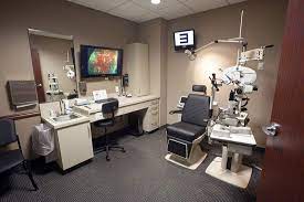 Exam Room Vision Care Associates Doors Interior Modern Optometry Office Floor Plan Design