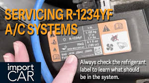 Werkzeug und baumaterial für profis und heimwerker. Servicing R 1234yf A C Systems Youtube