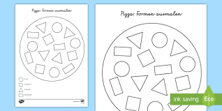 Wirtschaftsmathematik, mathematik additum, mathematik, deutsch. Pizza Formen Ausmalen Arbeitsblatt Teacher Made