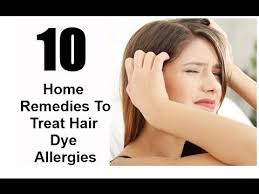 Hair Dye Allergies Treatment Home Remedies Hair Dye Allergy Home Remedies For Hair Allergy Treatment