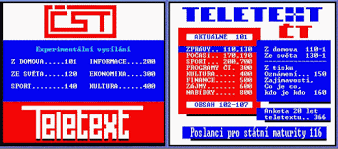 Prvním velkým projektem se staly zimní olympijské hry 2006 v turíně, které přenášel také program čt2. Ceska Televize Teletext U Nas Slavi 20 Let Parabola Cz
