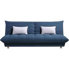Günstig und sicher online einkaufen im shop von cdiscount. Banquette Convertible Tissu Bleu Fonce Et Coussin Gris Clair L190 X P 99 X H 79cm Nest Achat Vente Bz Soldes Sur Cdiscount Des Le 20 Janvier Cdiscount