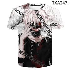 He mostly wears black clothes, and we all know that black is the best! 2020 Summer Style Anime Tokyo Ghoul T Shirt Men Women Children Cool Tops Boy Girl Kids 3d T Shirt Fashion Casual Tees Cool Tops T Shirts Aliexpress