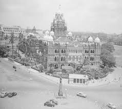 The original Churchgate Railway Station ...