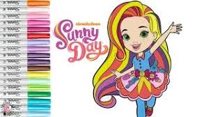 Change her hair between 8 different colors. Nickelodeon Sunny Day Coloring Book Page Coloring For Kids Sprinkled Donuts Youtube