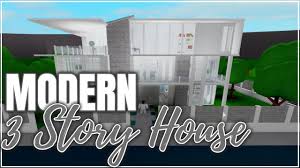 Bloxburg house ideas #3small loft apartment. Bloxburg Modern 3 Story House Novocom Top