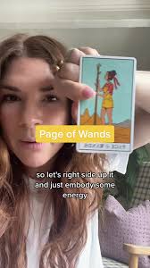 Tarot Page of Wands Necromancer