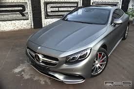 Mercedes S63 Amg Coupe Gris Mat Bestial