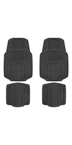 Check out our huge selection of wood car floor mats. Amazon Com Motor Trend Mt 824 Rugged Earth All Weather Liners Set Of 4 Heavy Duty Rubber Floor Mats For Car Truck Suv Van Wood Grain Automotive