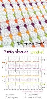 La verdad no tengo idea de como seguir un diagrama de crochet , a palillos (dos agujas) no tengo ningún problema , pero ahora me. Diagrama Del Punto Bloques Tejido A Crochet Lindo Y Muy Facil De Tejer Crochet Block Stitch Crochet Blocks Crochet Stitches Diagram