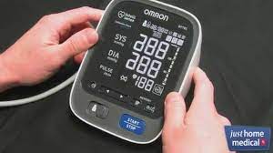 Just Home Medical Omron 10 Series Upper Arm Blood Pressure Monitor Youtube